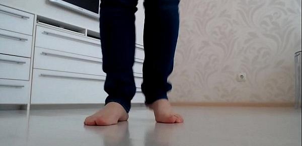  POV - You have to go in bare feet!